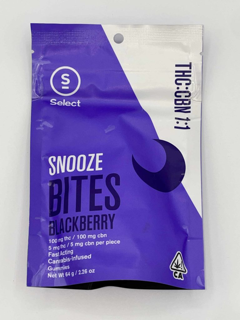 Select Snooze Bites 1:1 THC:CBN