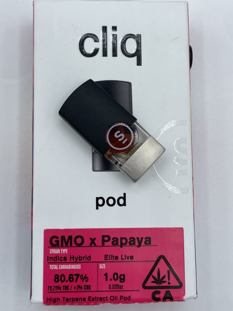 GMO x Papaya Select Cliq Pod Vape
